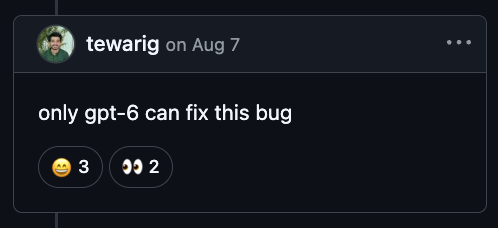 OpenAI Demo'd Fixing Issue #2472 Live. It's Still Open